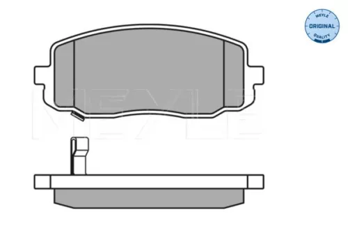 MEYLE Brake Pad Set, disc brake (0252427516/W)