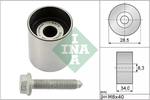 Schaeffler INA Deflection Pulley/Guide Pulley, timing belt (532019710)