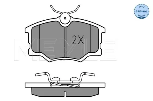 MEYLE Brake Pad Set, disc brake (0252354616)
