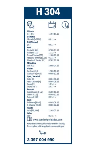 BOSCH Wiper Blade (3397004990)