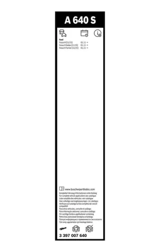 BOSCH Wiper Blade (3397007640)
