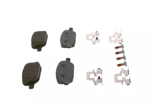 BOSCH Brake Pad Set, disc brake (0986424775)
