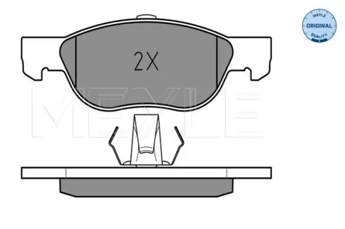 MEYLE Brake Pad Set, disc brake (0252192818)