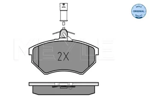 MEYLE Brake Pad Set, disc brake (0252090119/W)