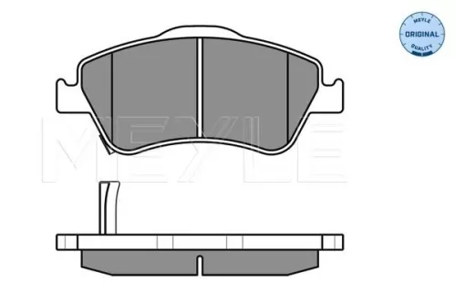 MEYLE Brake Pad Set, disc brake (0252412219/W)