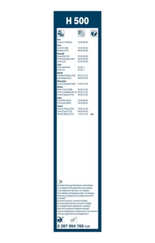 BOSCH Wiper Blade (3397004760)