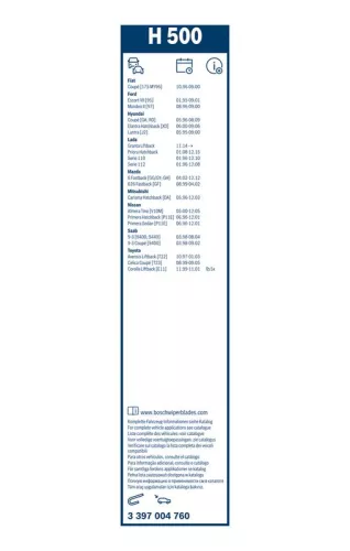 BOSCH Wiper Blade (3397004760)