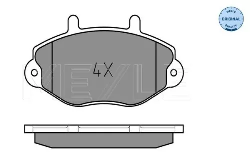 MEYLE Brake Pad Set, disc brake (0252146918)