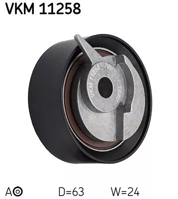 SKF Tensioner Pulley, timing belt (VKM11258)