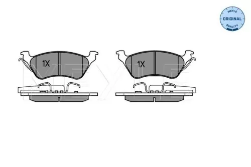 MEYLE Brake Pad Set, disc brake (0252403616/W)
