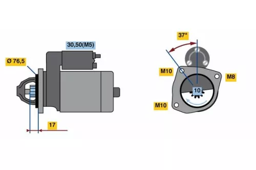 BOSCH Starter (0986023530)