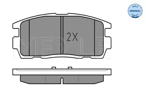 MEYLE Brake Pad Set, disc brake (0252449815/W)