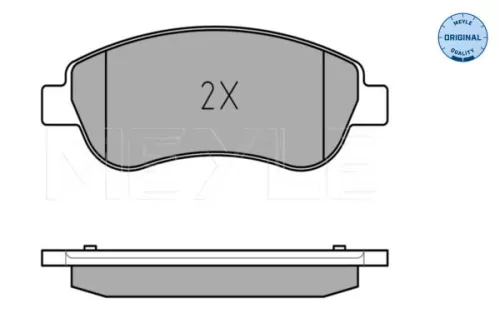 MEYLE Brake Pad Set, disc brake (0252463819/W)