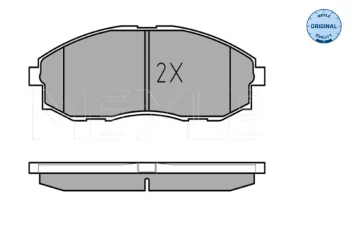 MEYLE Brake Pad Set, disc brake (0252353617/W)