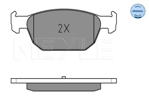 MEYLE Brake Pad Set, disc brake (0252479617/W)
