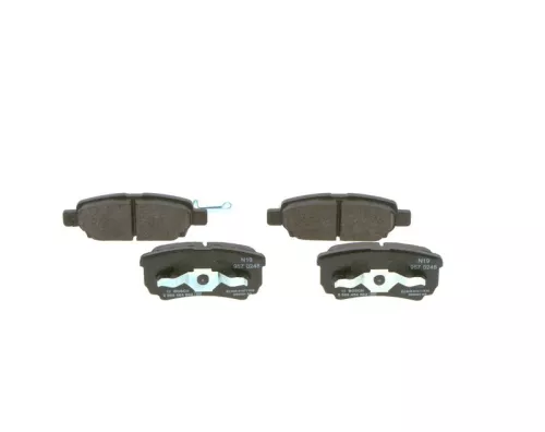 BOSCH Brake Pad Set, disc brake (0986494502)