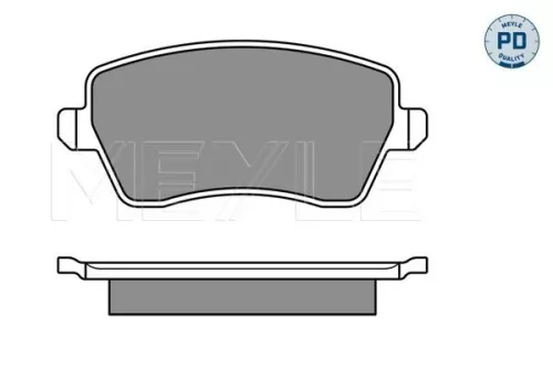 MEYLE Brake Pad Set, disc brake (0252440317/PD)
