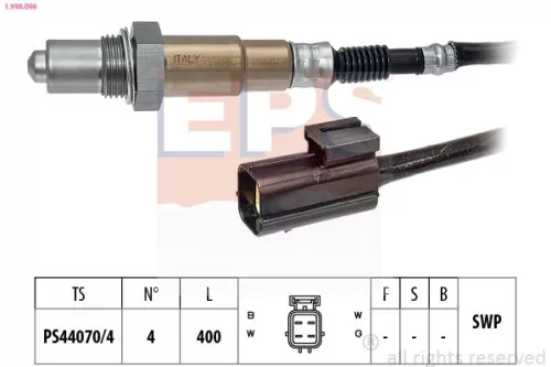 EPS Oxygen Sensor (1-998-098)
