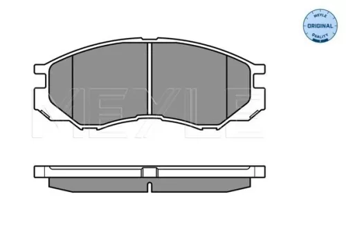 MEYLE Brake Pad Set, disc brake (0252329015/W)