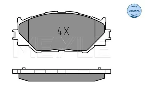 MEYLE Brake Pad Set, disc brake (0252398317)