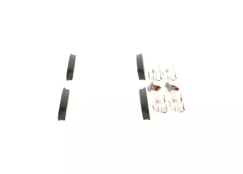 BOSCH Brake Pad Set, disc brake (0986494384)