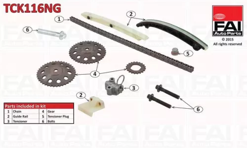 FAI AutoParts Timing Chain Kit (TCK 116NG)