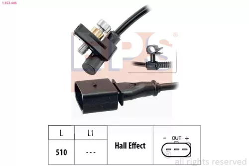 EPS Sensor, crankshaft pulse (1-953-446)