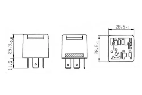 BOSCH Multifunctional Relay (0332019457)