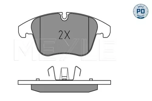 MEYLE Brake Pad Set, disc brake (0252408418/PD)