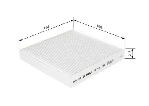 BOSCH Filter, cabin air (1987435005)