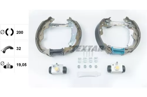 TEXTAR Brake Shoe Set (84064500)