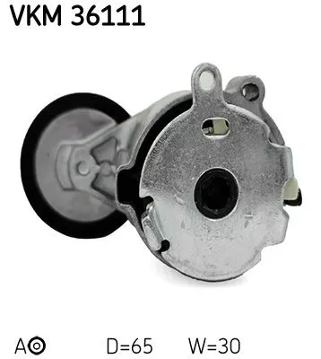 SKF Belt Tensioner, V-ribbed belt (VKM36111)