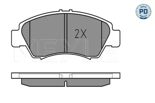 MEYLE Brake Pad Set, disc brake (0252169715/PD)