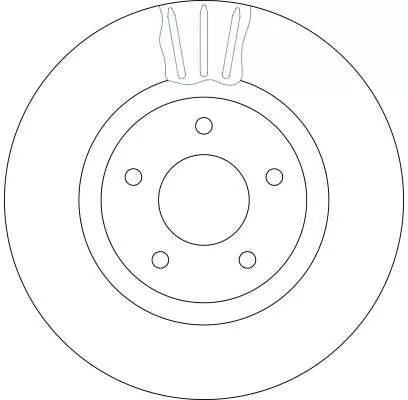TRW Brake Disc (DF4219S)