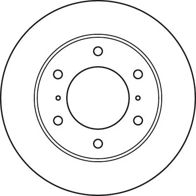 TRW Brake Disc (DF4870)