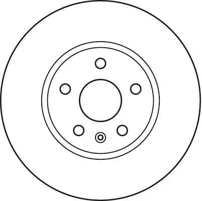 TRW Brake Disc (DF4996S)