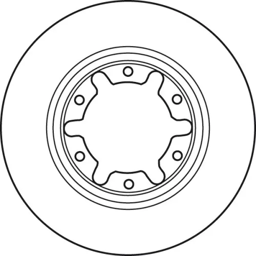 TRW Brake Disc (DF7305S)