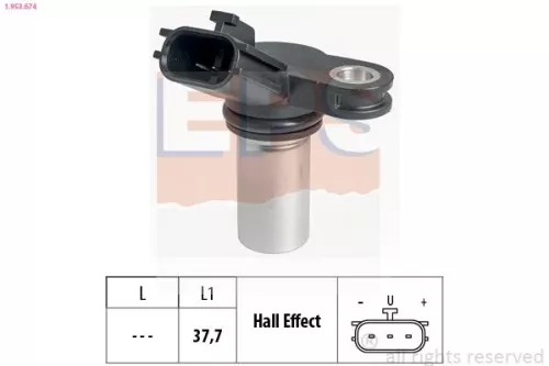 EPS Sensor, camshaft position (1-953-674)