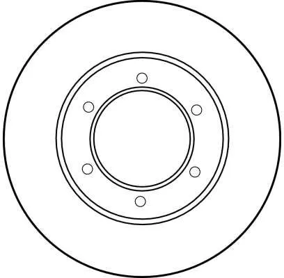 TRW Brake Disc (DF1418)