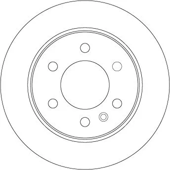 TRW Brake Disc (DF4823S)