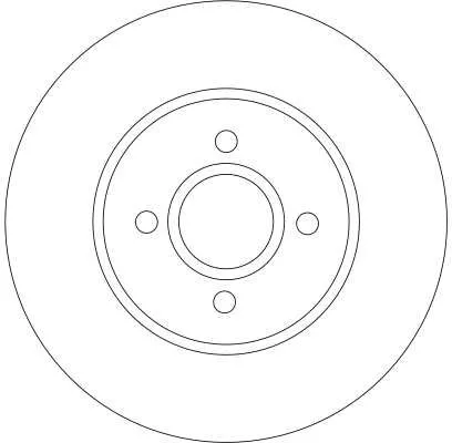 TRW Brake Disc (DF4250)