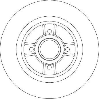 TRW Brake Disc (DF4272BS)