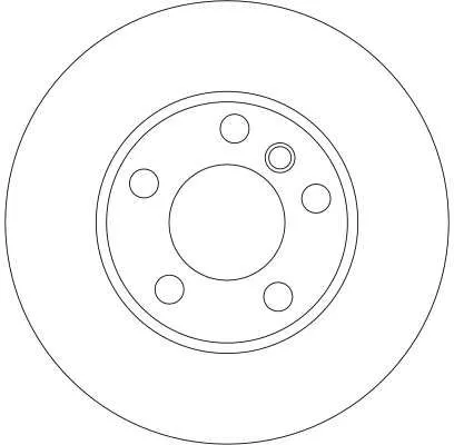 TRW Brake Disc (DF4390S)