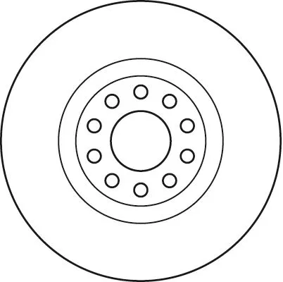 TRW Brake Disc (DF6060S)