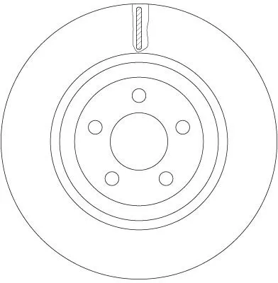 TRW Brake Disc (DF6244S)