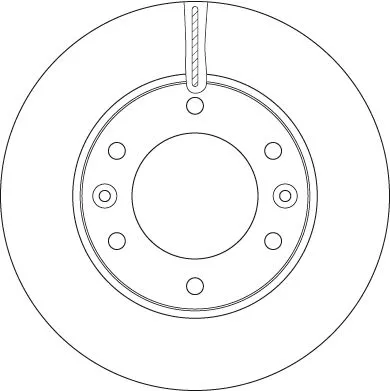 TRW Brake Disc (DF6446)