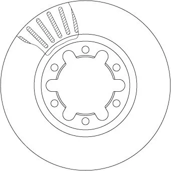 TRW Brake Disc (DF7237)