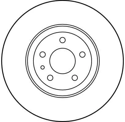 TRW Brake Disc (DF1749)