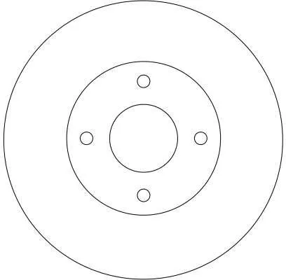 TRW Brake Disc (DF4169)