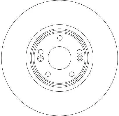TRW Brake Disc (DF4259S)